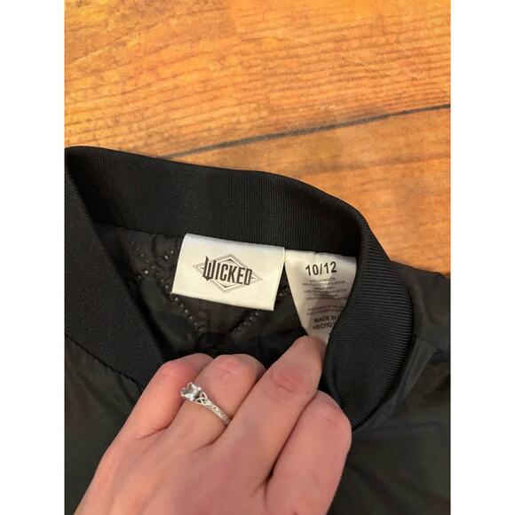 Sz 10/12 - Girls Wicked Bomber Jacket - Picture 4 of 5
